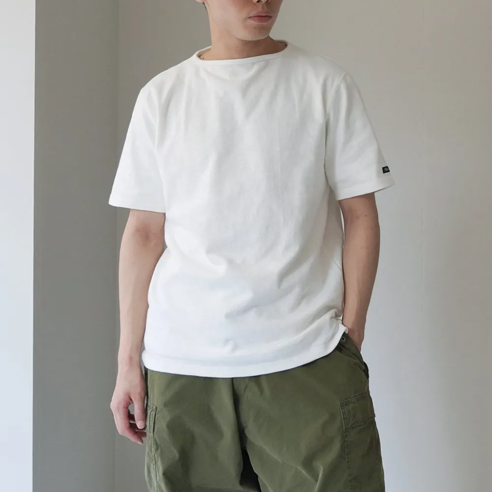 TIEASY T-Shirts^/ HDCS Boatneck S/S Basque Shirt