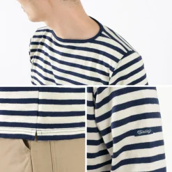 TIEASY T-Shirts^/ HDCS Boatneck Striped Basque Shirt
