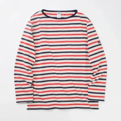 TIEASY T-Shirts^/ HDCS Boatneck Striped Basque Shirt natural