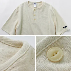 TIEASY T-Shirts^/ HDCS Henry Neck Short Sleeve T-Shirt