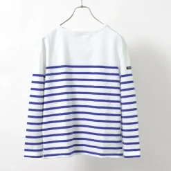 TIEASY T-Shirts^/ HDCS Katanuki striped basque shirt