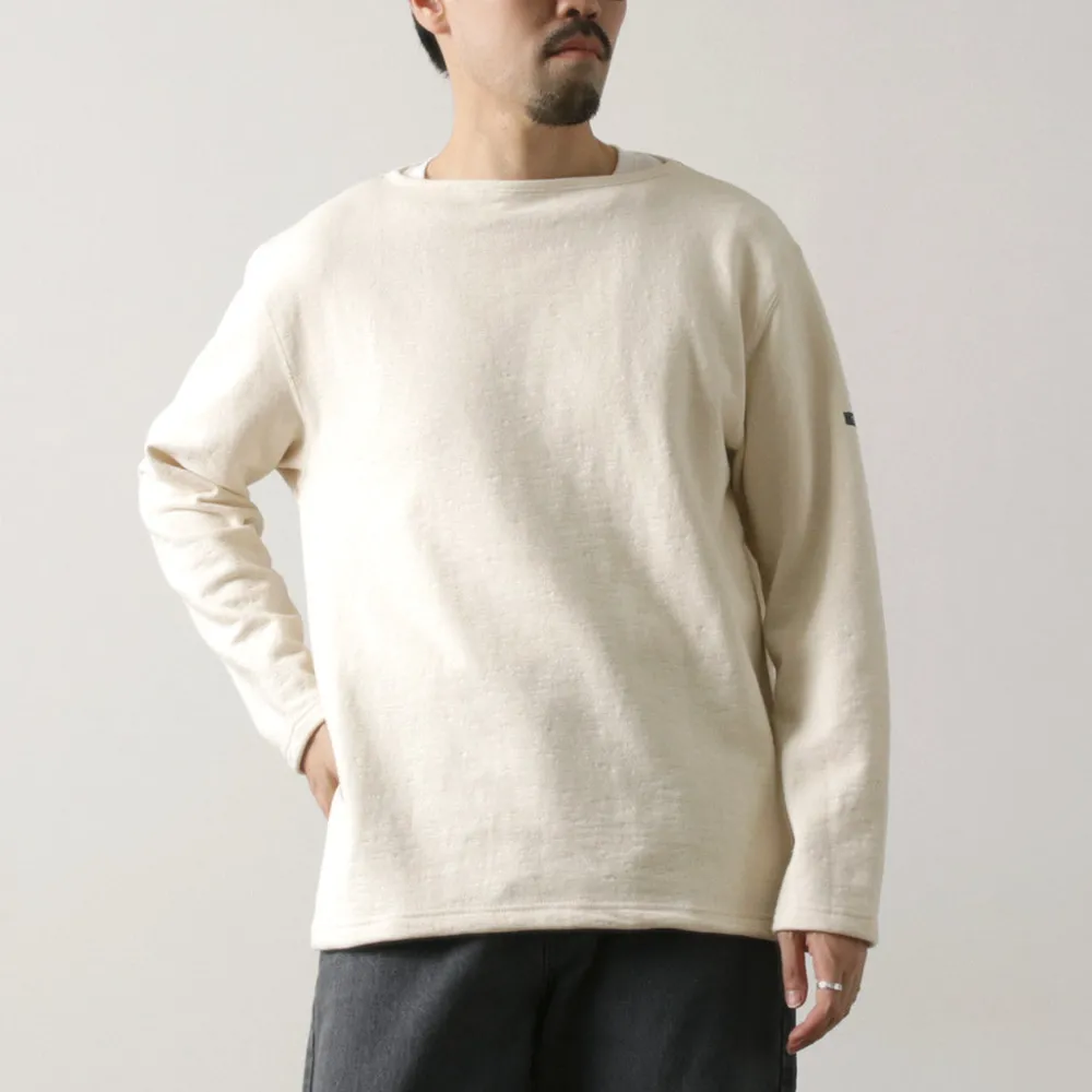 TIEASY Sweatshirts^/ HDCS Sweatshirt Boat Neck Basque Shirt