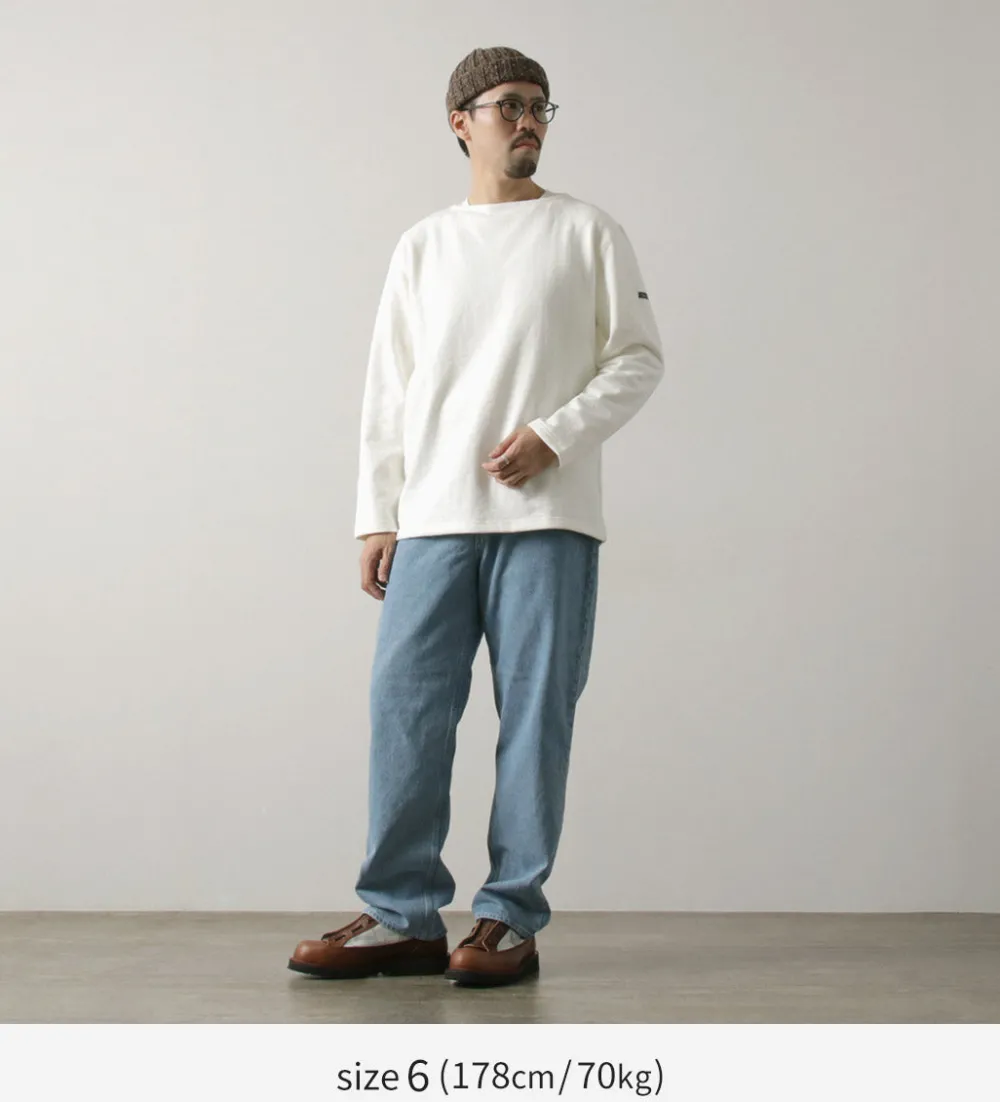 TIEASY Sweatshirts^/ HDCS Sweatshirt Boat Neck Basque Shirt
