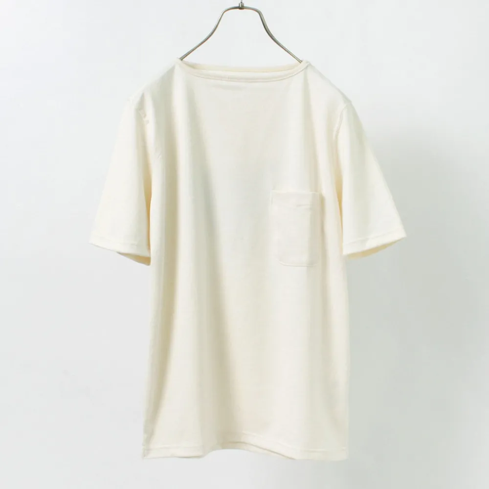 TIEASY T-Shirts^/ Summer Knit Pocket T-Shirt