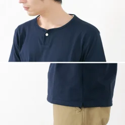 TIEASY T-Shirts^/ Summer Knits Henley Short Sleeve T-shirt