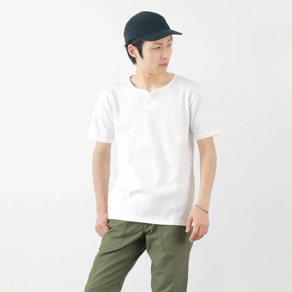 TIEASY T-Shirts^/ Summer Knits Henley Short Sleeve T-shirt
