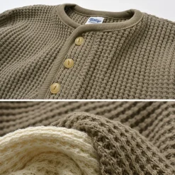 TIEASY T-Shirts^/ Super Thermal Henry Neck T-Shirt