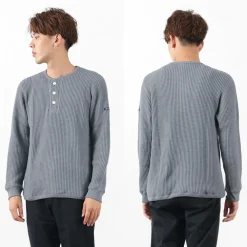 TIEASY T-Shirts^/ Super Thermal Henry Neck T-Shirt
