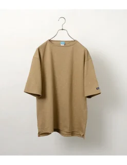 TIEASY T-Shirts^/ TE001SS HDCS Light Big Boat Neck T-Shirt