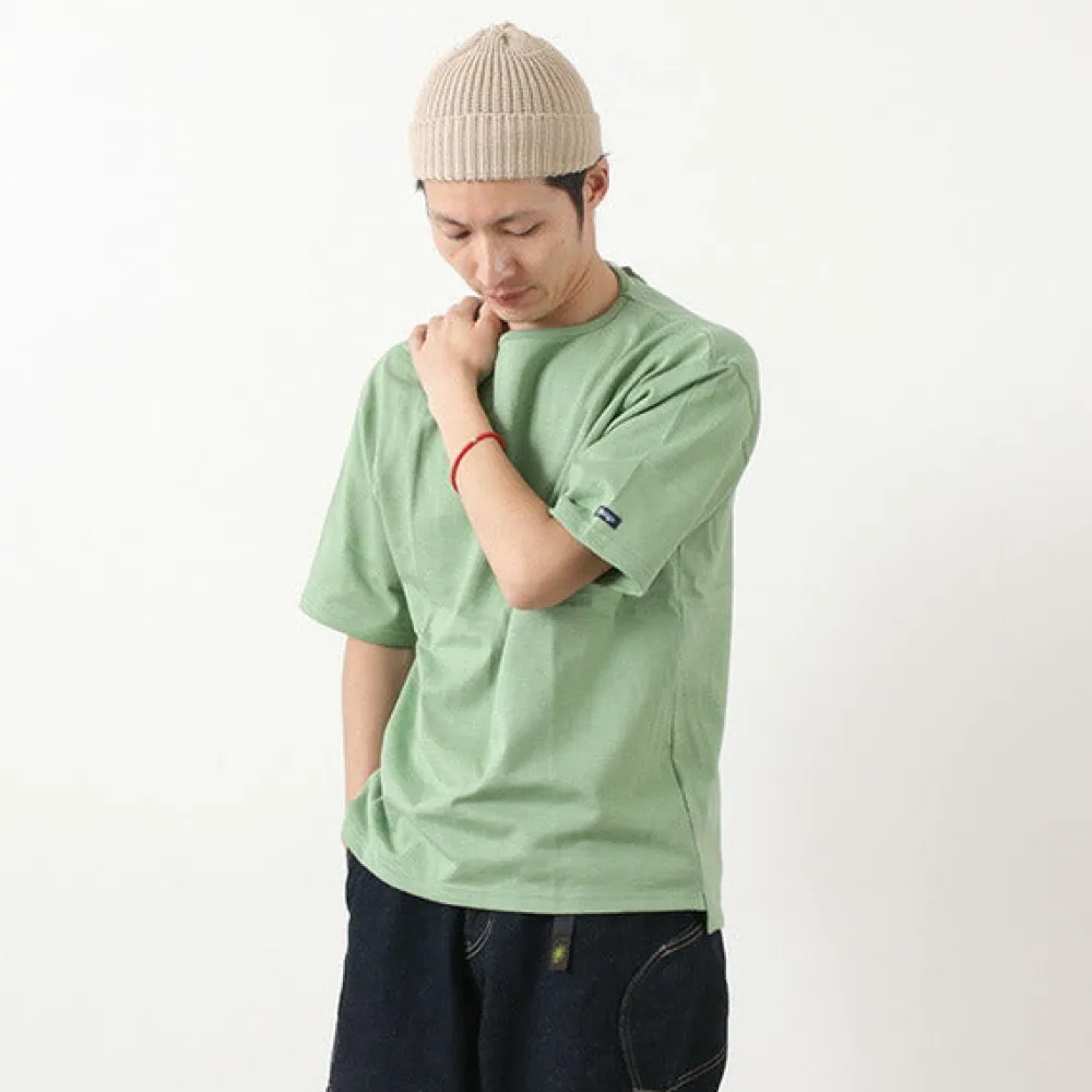 TIEASY T-Shirts^/ TE001SS HDCS Light Big Boat Neck T-Shirt