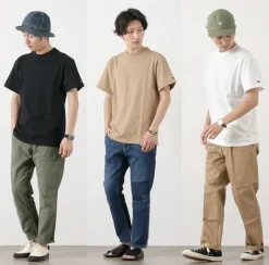 TIEASY T-Shirts^/ TE001SS HDCS Light Gusseted Crew T-Shirt