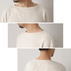 TIEASY T-Shirts^/ Original Boat Neck Shirt