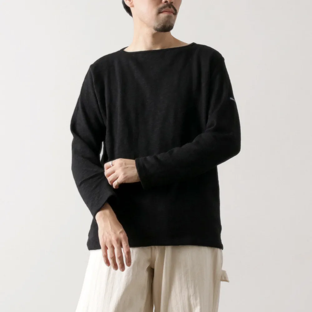 TIEASY T-Shirts^/ Original Boat Neck Shirt