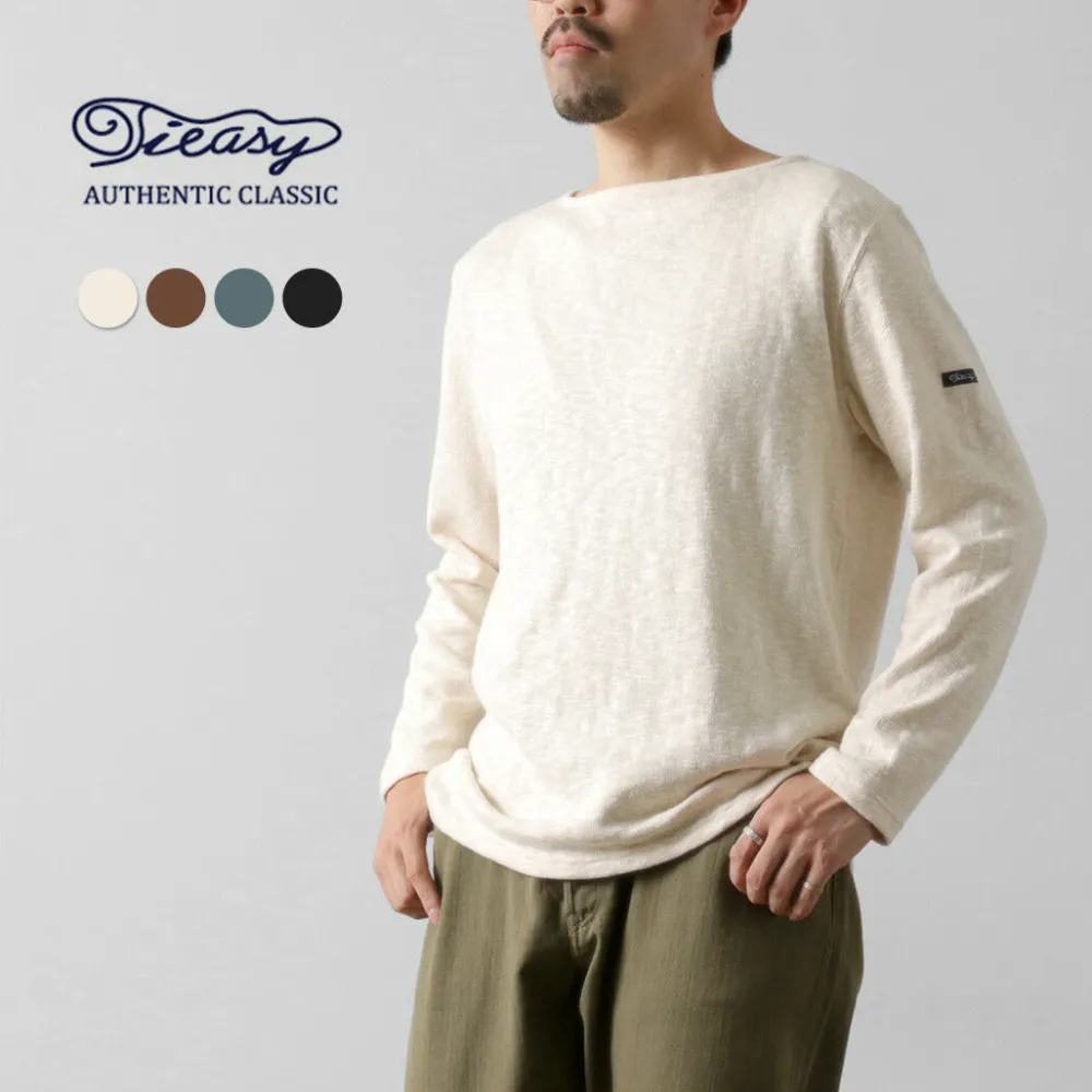 TIEASY T-Shirts^/ Original Boat Neck Shirt