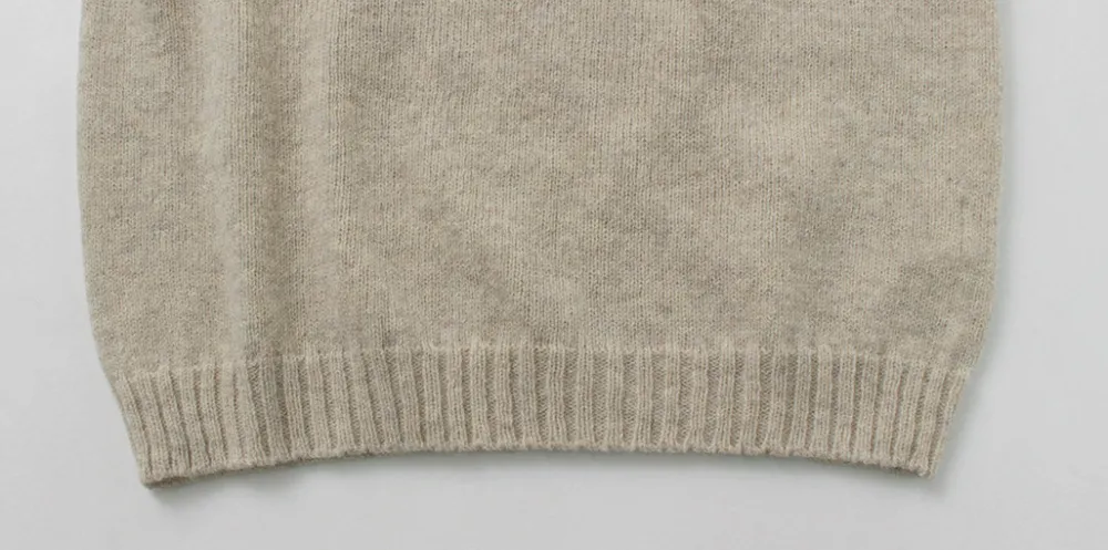 TOM SIMPSON Knits^/ Crew Neck Pocket Knit Vest