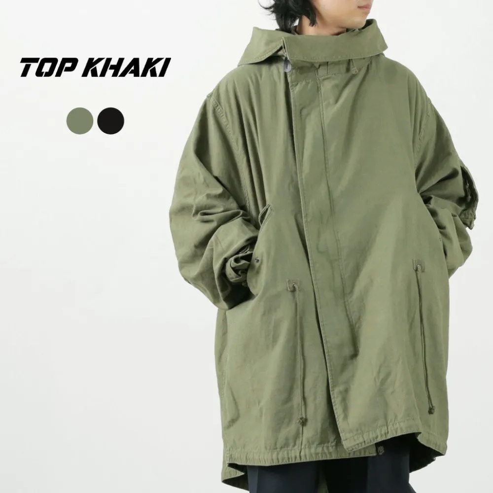 TOP KHAKI Coats^/ M-48 Fishtail parka