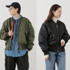TOP KHAKI Jackets^/ MA-1 Nylon Flight Jacket