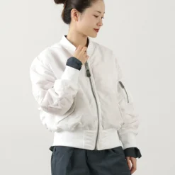 TOP KHAKI Jackets^/ MA-1 Nylon Flight Jacket