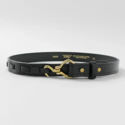 TORY LEATHER Belts^/ 1-inch Bridle Leather Mini Hoof Pick Belt
