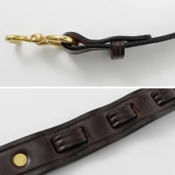 TORY LEATHER Belts^/ 1-inch Bridle Leather Mini Hoof Pick Belt
