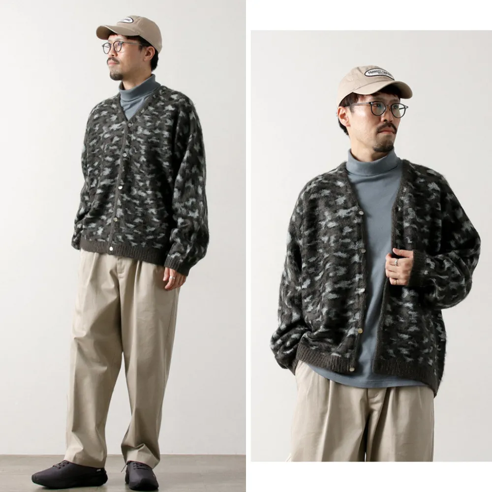 TOWN CRAFT Cardigans^/ Shaggy Raglan Cardigan
