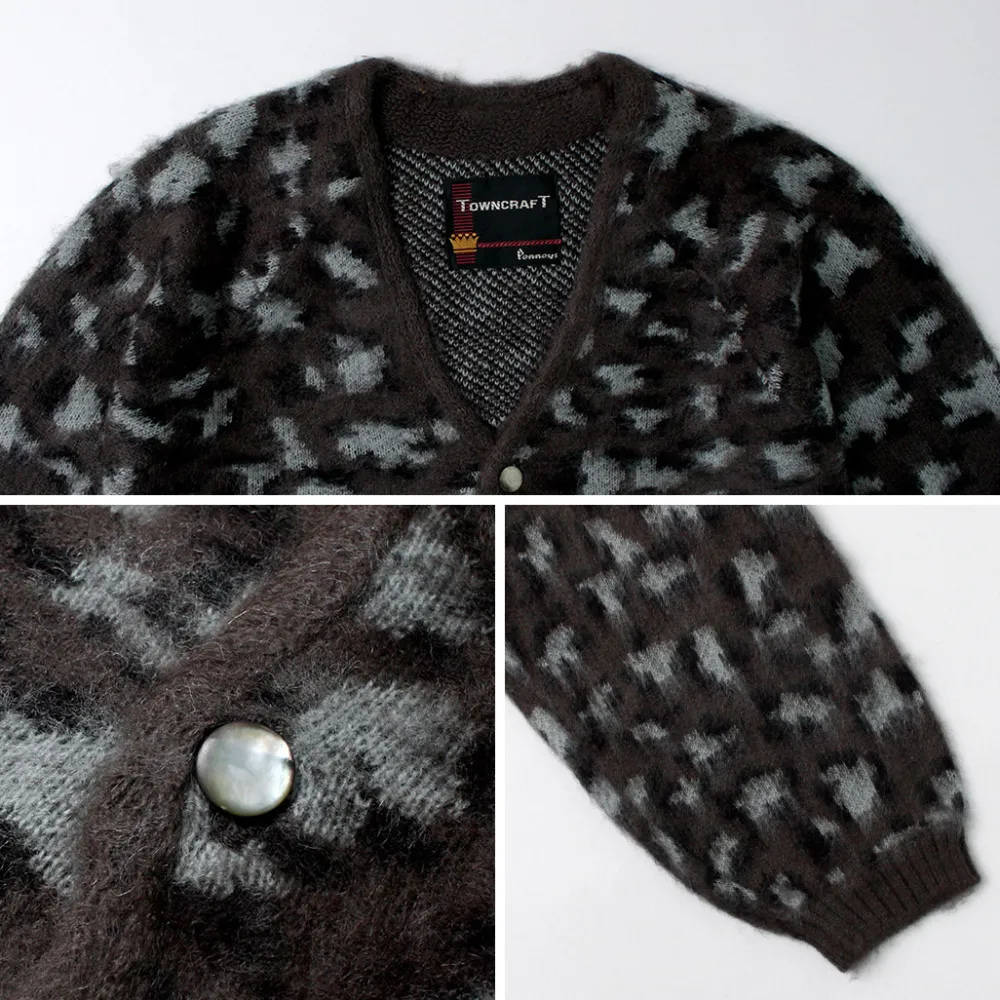 TOWN CRAFT Cardigans^/ Shaggy Raglan Cardigan