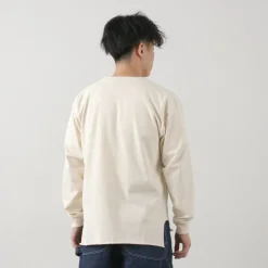 TOWN TOPIC T-Shirts^/ Ankle Henley L/S Tee