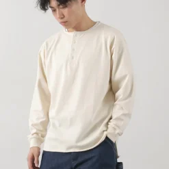 TOWN TOPIC T-Shirts^/ Ankle Henley L/S Tee