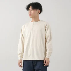 TOWN TOPIC T-Shirts^/ Ankle Henley L/S Tee