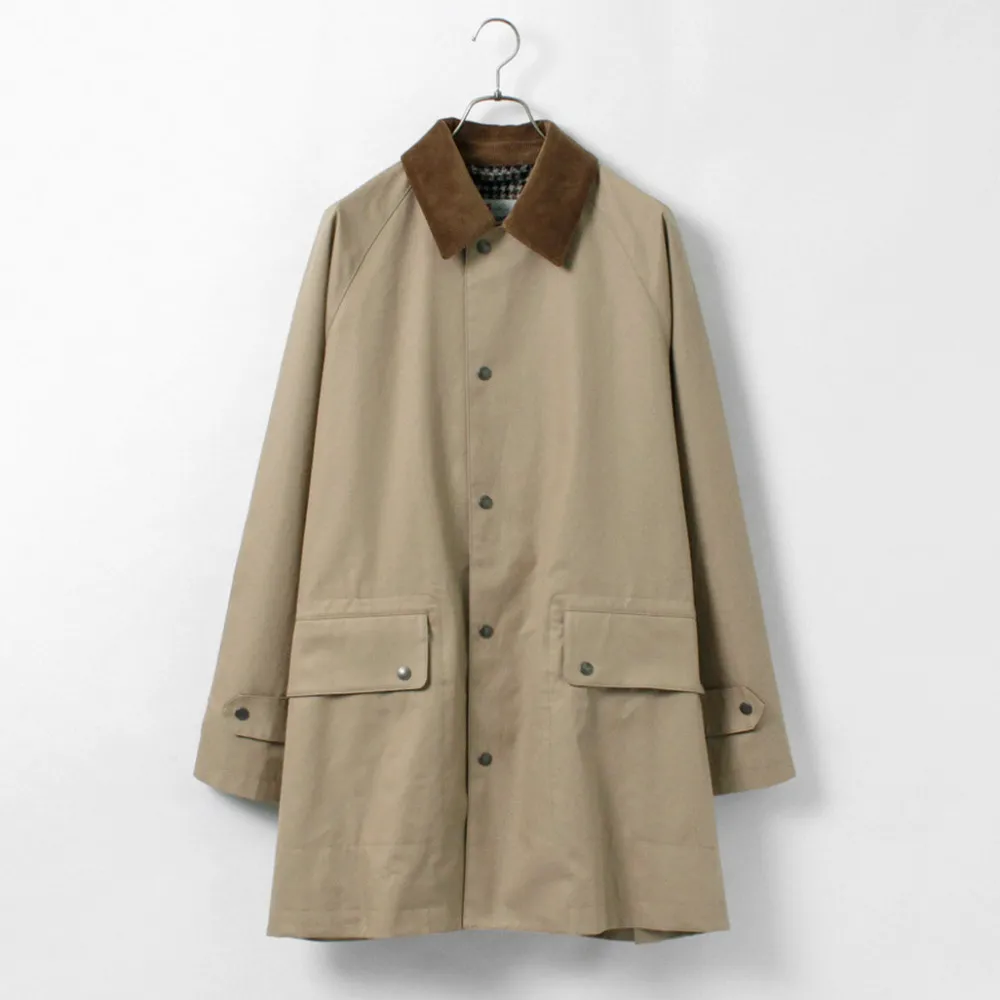 TRADITIONAL WEATHERWEAR Coats^/ High Density Fabric Corduroy Collar Coat