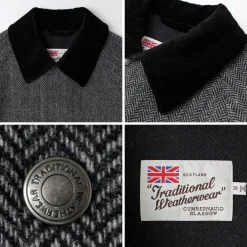 TRADITIONAL WEATHERWEAR Coats^/ HARROGATE mid-length field coat gray
