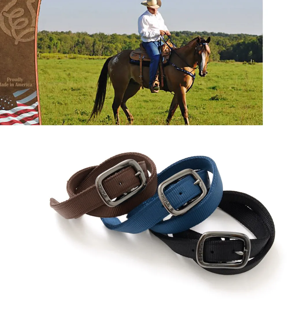 TRIPLE E Belts^/ PLAIN NYLON WEB BELT