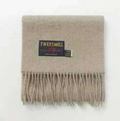 TWEED MILL Scarfs^/ Lamb Wool Scarf Solid