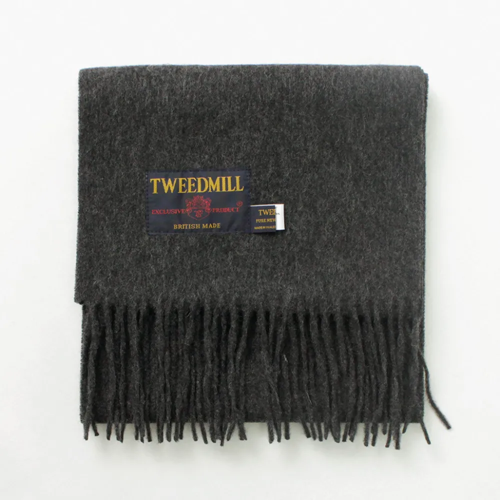 TWEED MILL Scarfs^/ Lamb Wool Scarf Solid