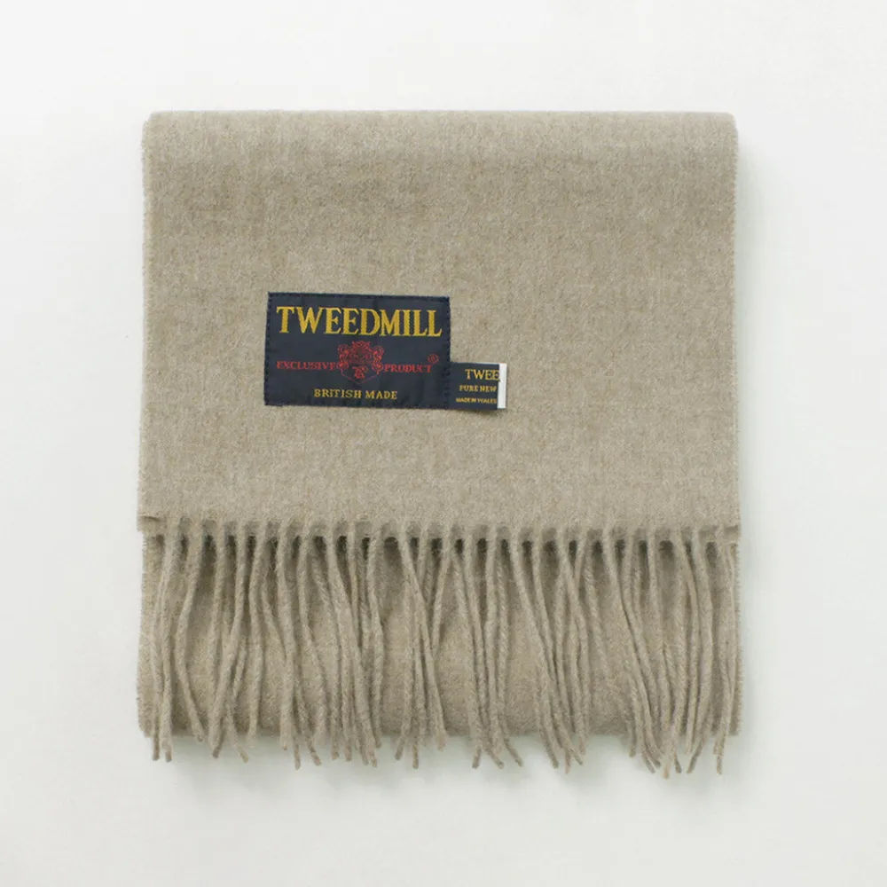 TWEED MILL Scarfs^/ Lamb Wool Scarf Solid