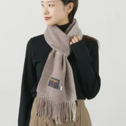 TWEED MILL Scarfs^/ Lambs Wool Plaid Scarf
