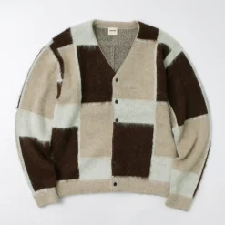 UNDYED Cardigans^/ Jacquard Blush Cardigan Andaid Superfine Peruvian Alpaca