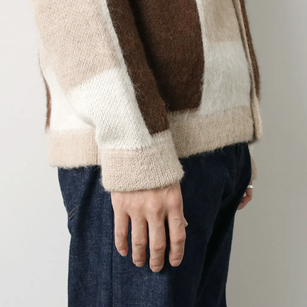 UNDYED Cardigans^/ Jacquard Blush Cardigan Andaid Superfine Peruvian Alpaca