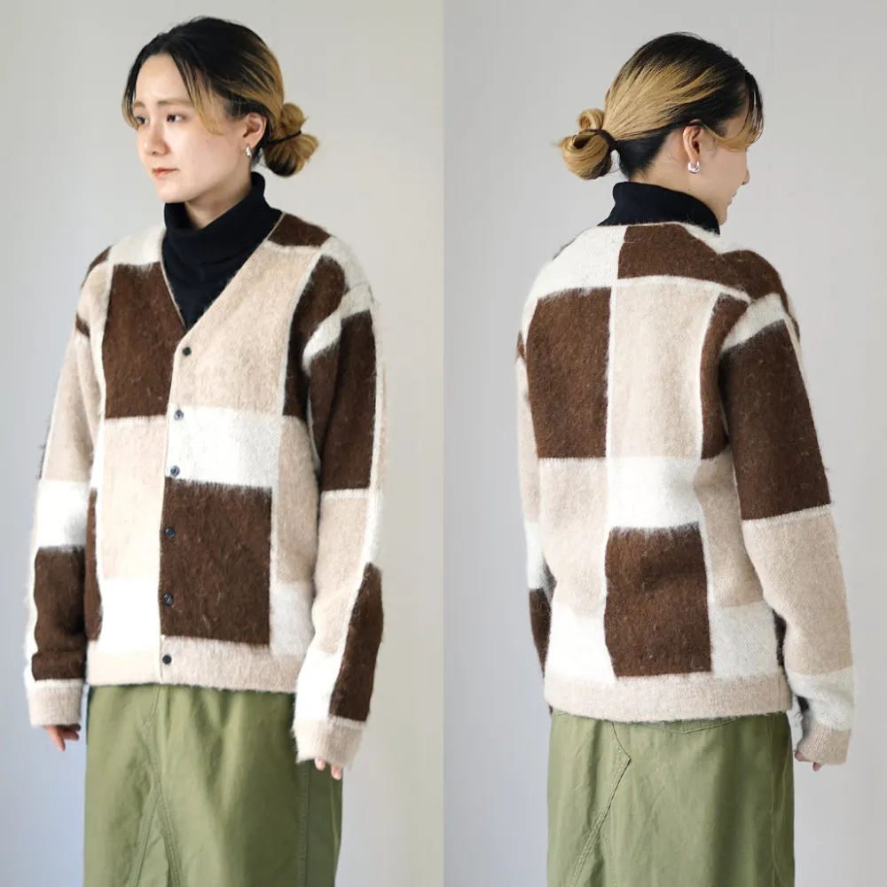 UNDYED Cardigans^/ Jacquard Blush Cardigan Andaid Superfine Peruvian Alpaca