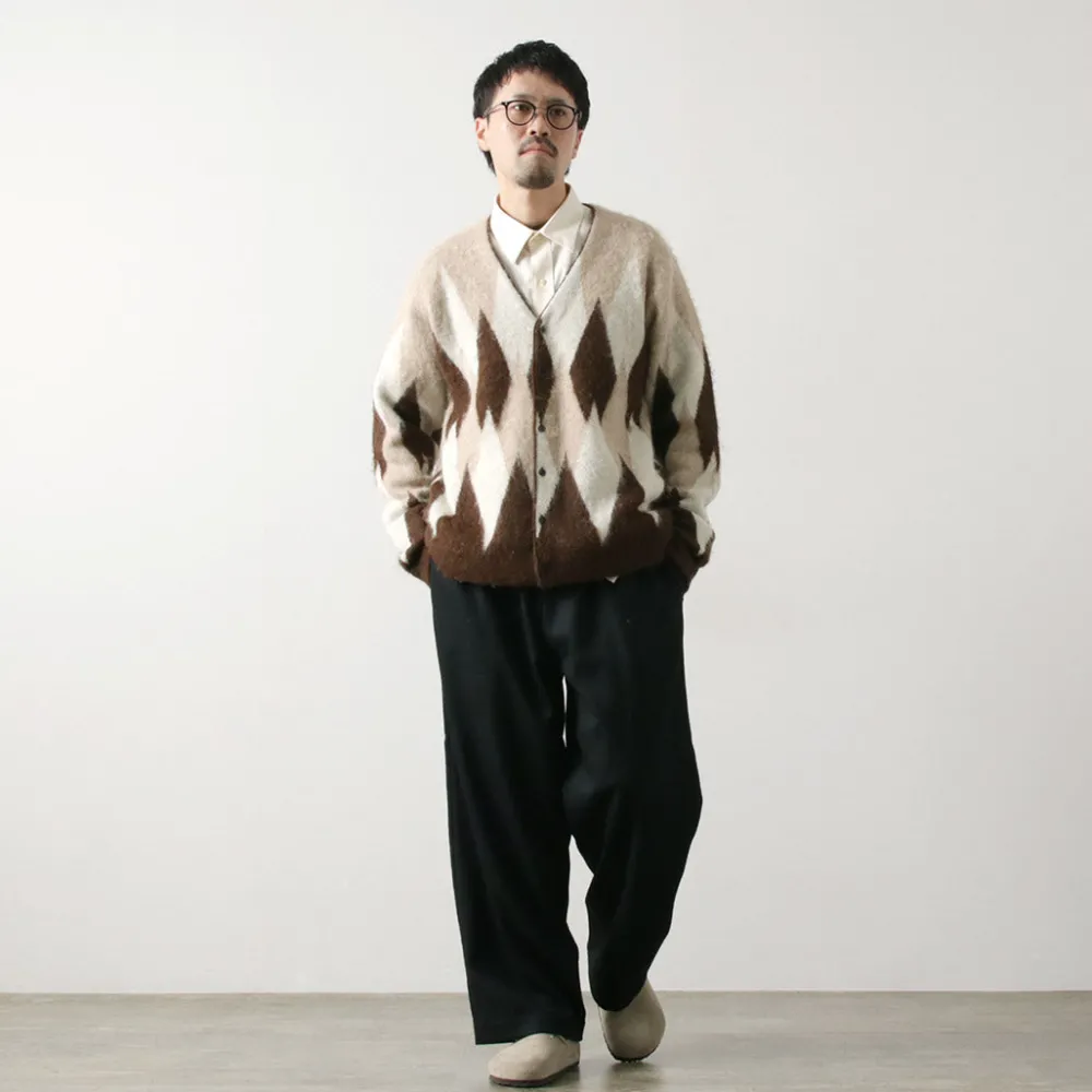 UNDYED Cardigans^/ Jacquard Blush Cardigan Andaid Superfine Peruvian Alpaca