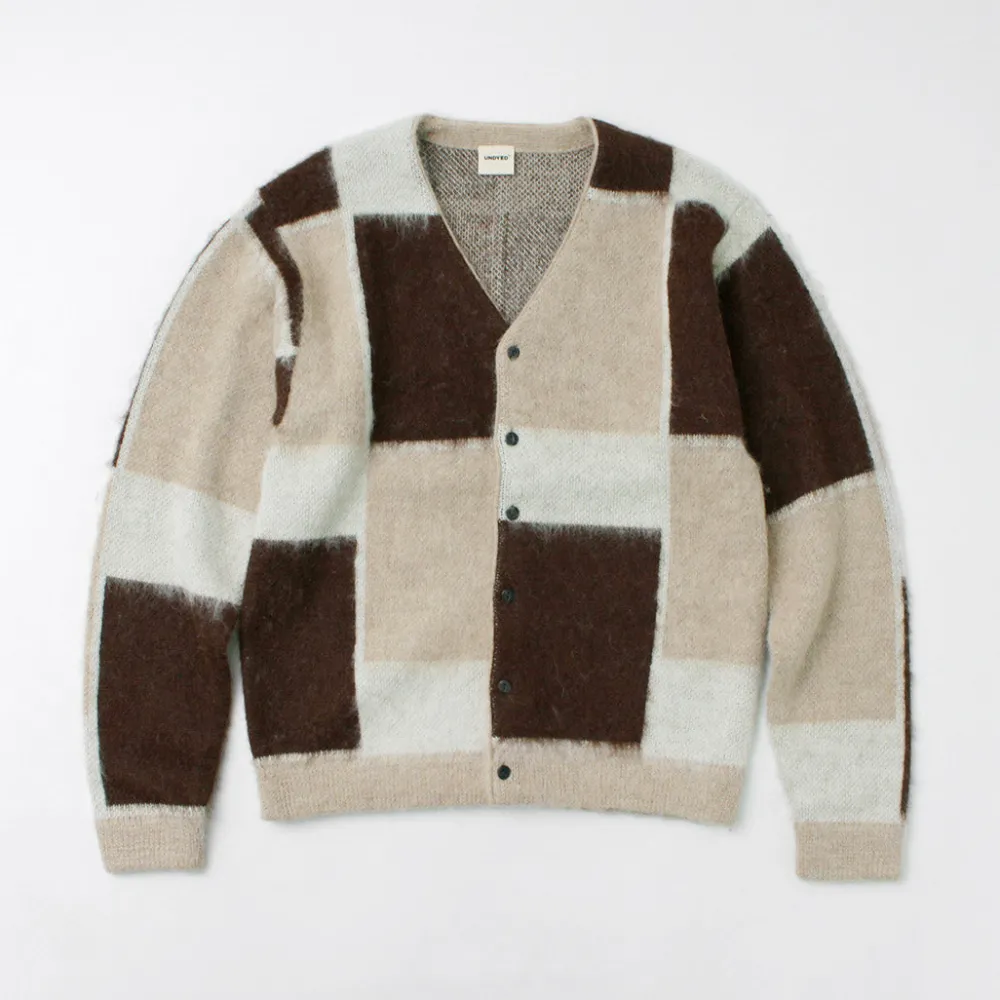 UNDYED Cardigans^/ Jacquard Blush Cardigan Andaid Superfine Peruvian Alpaca