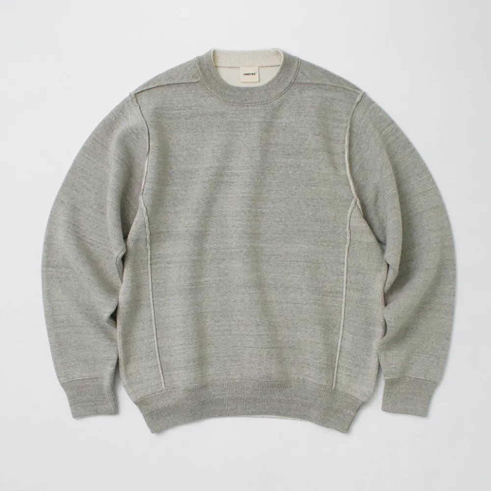 UNDYED Knits^/ Knit Double Face Trim Crew Colored Organic Cotton