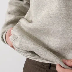 UNDYED Knits^/ Knit Double Face Trim Crew Colored Organic Cotton