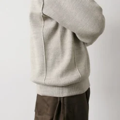UNDYED Knits^/ Knit Double Face Trim Crew Colored Organic Cotton