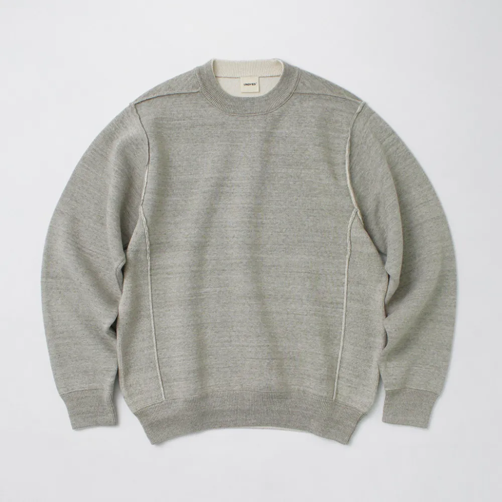 UNDYED Knits^/ Knit Double Face Trim Crew Colored Organic Cotton