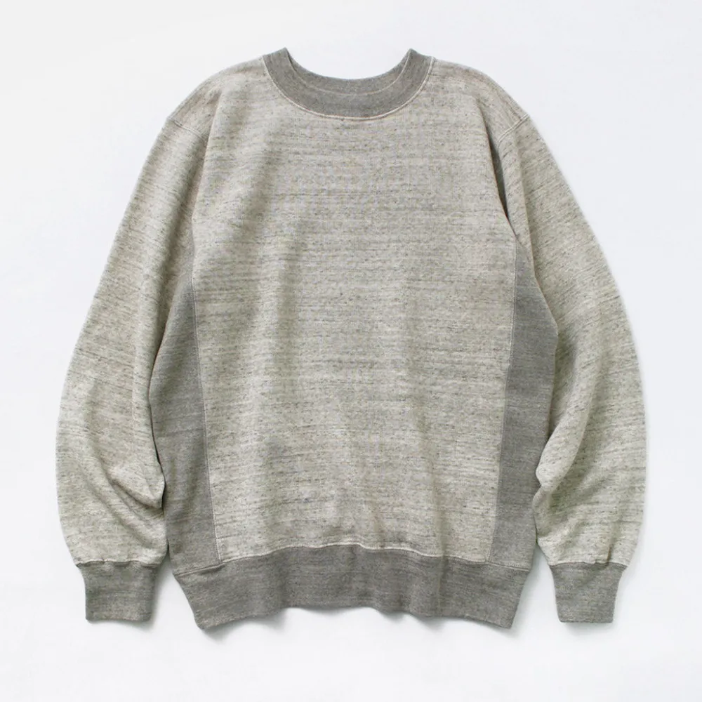 UNDYED Sweatshirts^/ Lined Crew Neck Sweatshirt Colored Organic Cotton