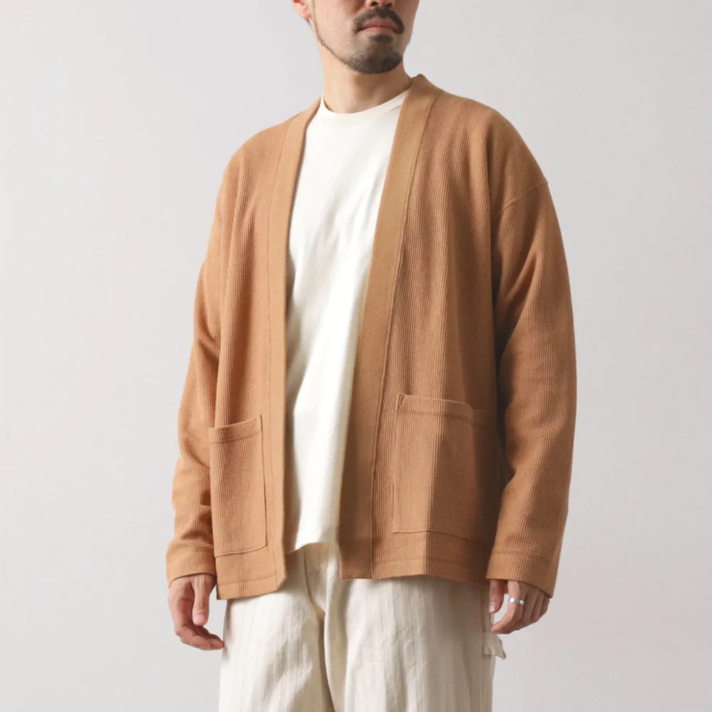 UNDYED Cardigans^/ Waffle Cardigan Colored Organic Cotton
