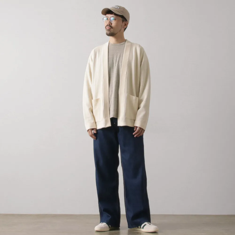 UNDYED Cardigans^/ Waffle Cardigan Colored Organic Cotton