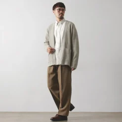 UNDYED Cardigans^/ Waffle Cardigan Colored Organic Cotton
