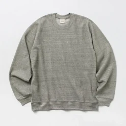 UNDYED Sweatshirts|T-Shirts^/ Waffle Sweatshirt Colored Organic Cotton